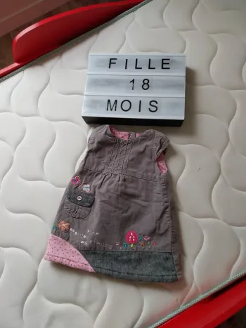 Robe fille 18 mois