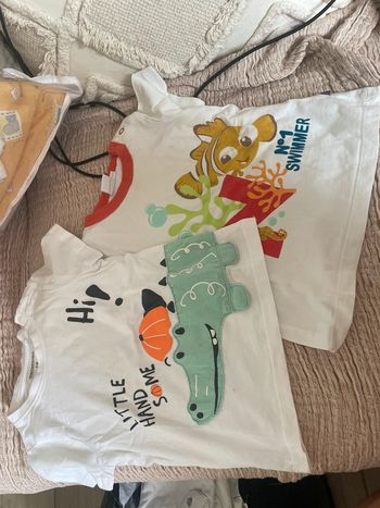 Lot tee shirt 18 mois
