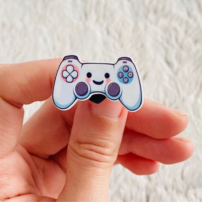 Pins Brut Fait Main Kawaii Gaming Manette