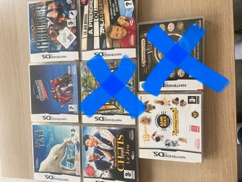 Lot de 6 jeux ds