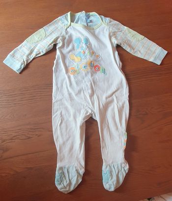 Pyjama Mickey Bleu & Blanc 18 Mois