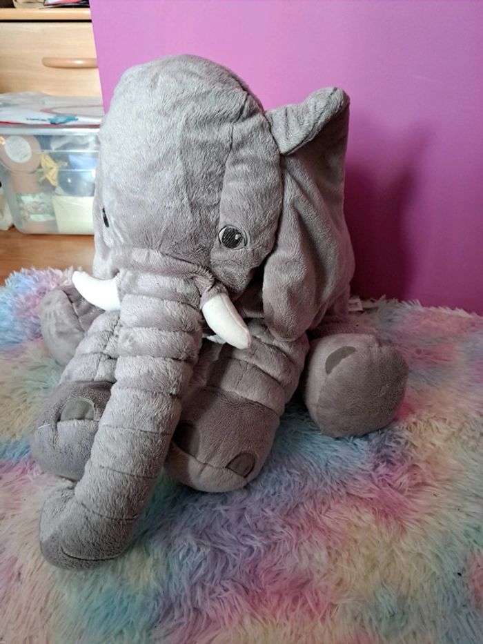 Éléphant en peluche Achat occasion Peluches IKEA 41 Très bon état