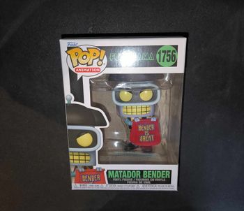Figurine Funko Pop / Matador Bender 1756 / Futurama