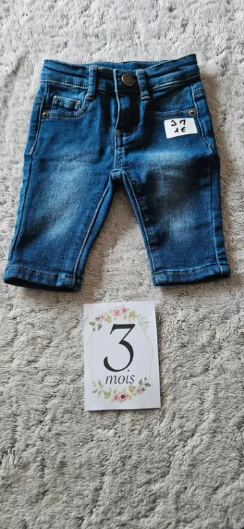 Pantalon jean 3 mois