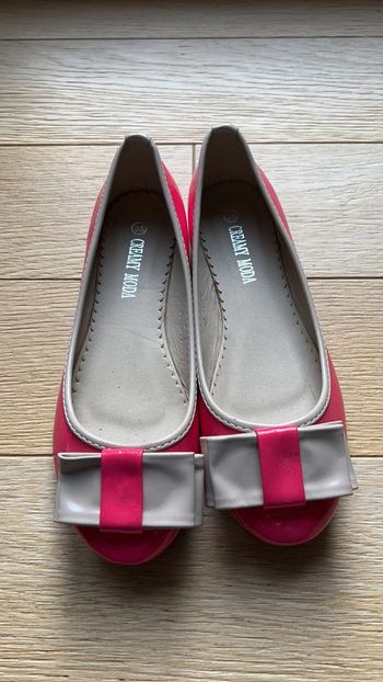 Vends ballerine rose vernis 38 cremy moda très bon état