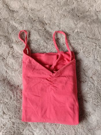 Débardeur corail femme taille 1 neuf