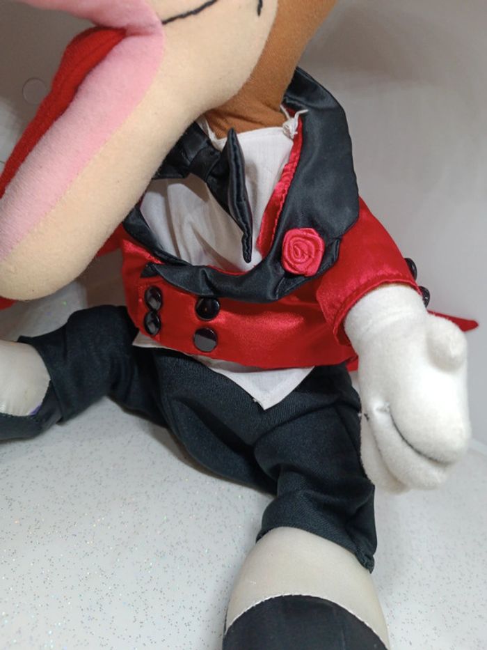 Peluche plush Teddy loup Wolf costume tenue soirée Tex Avery cartoon Turner look tropico - photo numéro 6