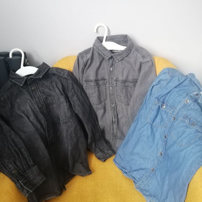 Lot de 3 chemises en jean - photo numéro 2