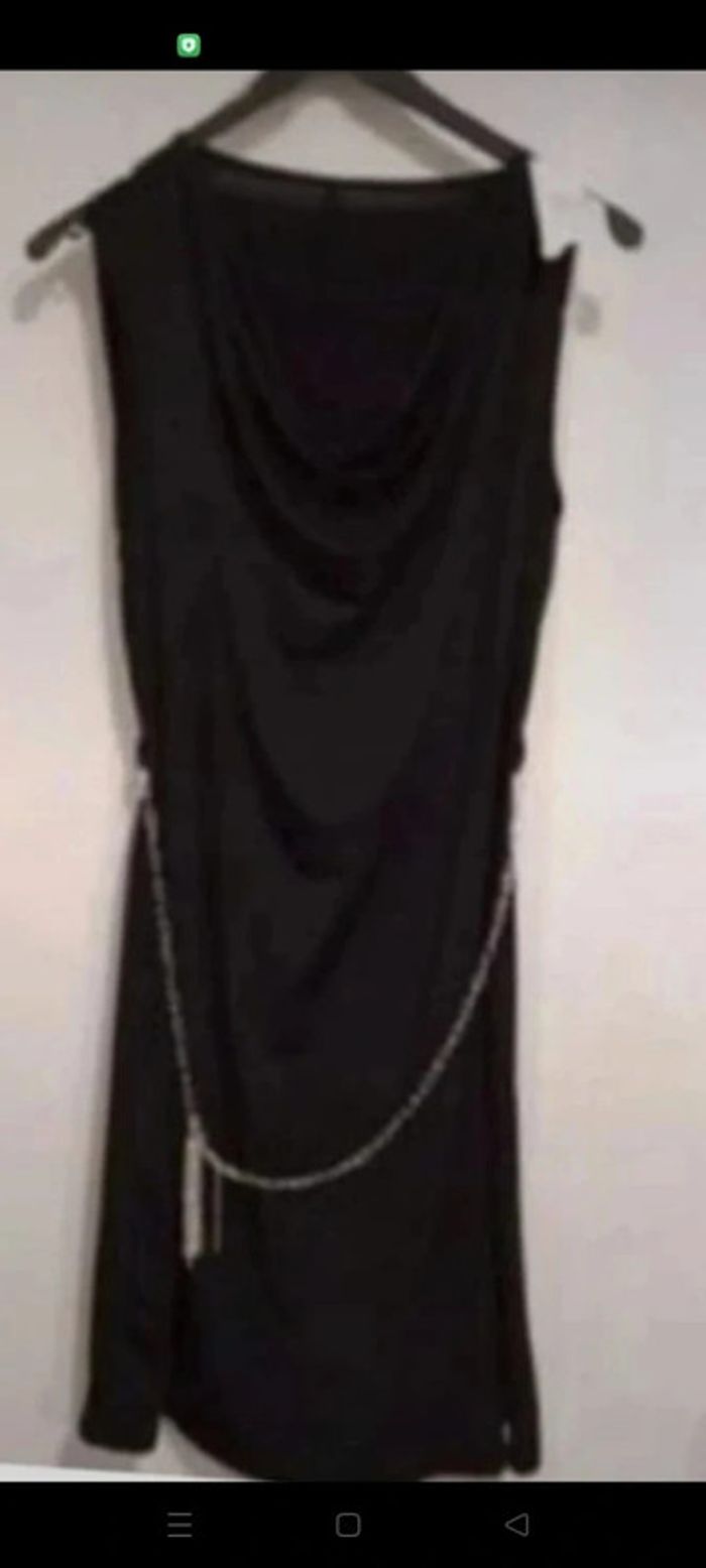 Robe Élégante Noir Femme Chic