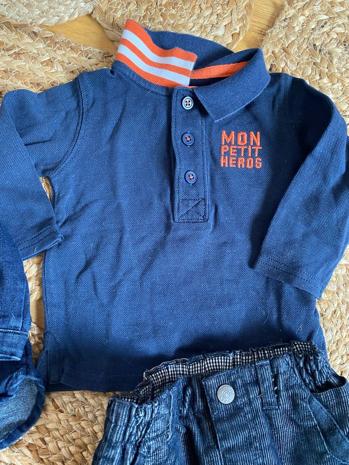 Lot tenues ensemble 9 mois orchestra absorba - photo numéro 4