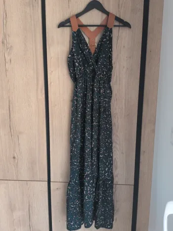 Robe longue imprimée Stand Privé taille L