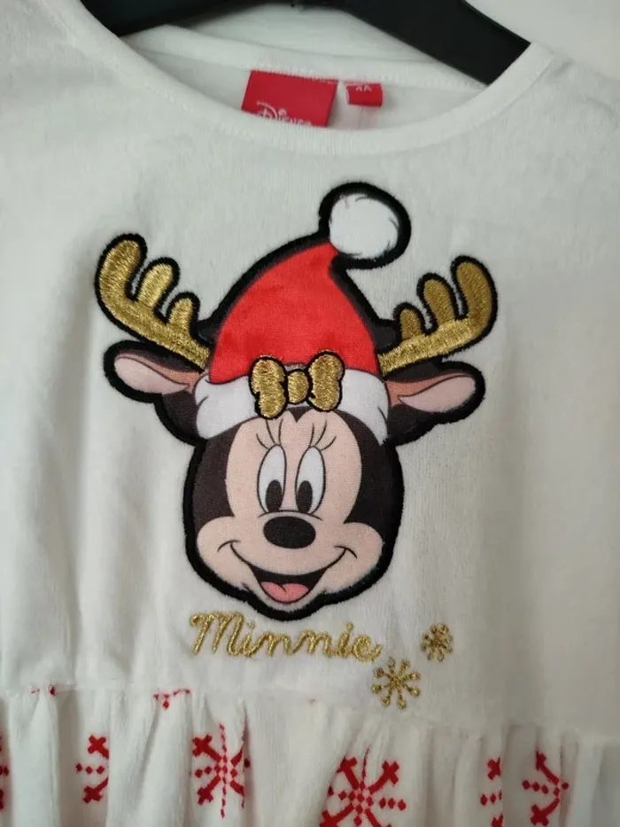 Chemise de nuit Disney Minnie - robe de Noël Disney Minnie - photo numéro 3