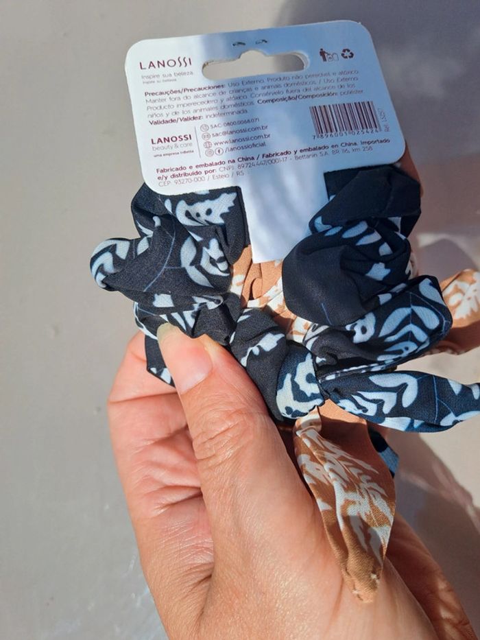 Lot de 2 chouchous scrunchies - photo numéro 2
