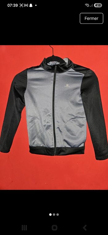 Veste de survêtement Domyos 6 ans