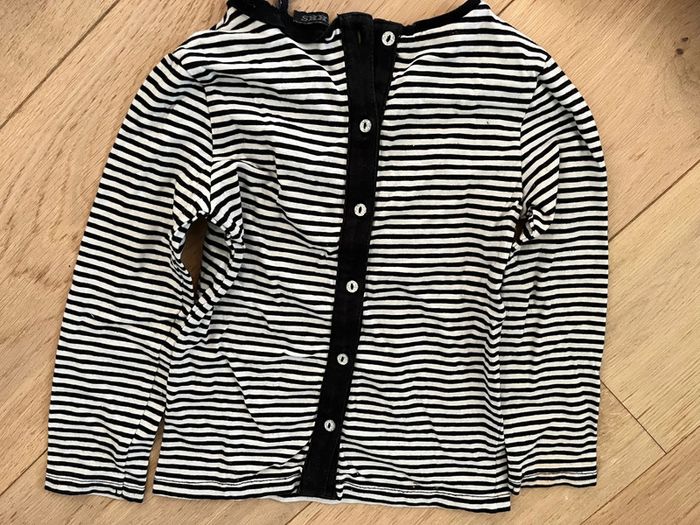 T-shirt marinière IKKs 3 ans - photo numéro 3