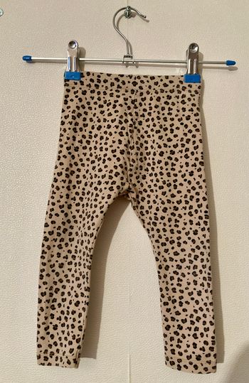 legging long motif animal fille 18 mois