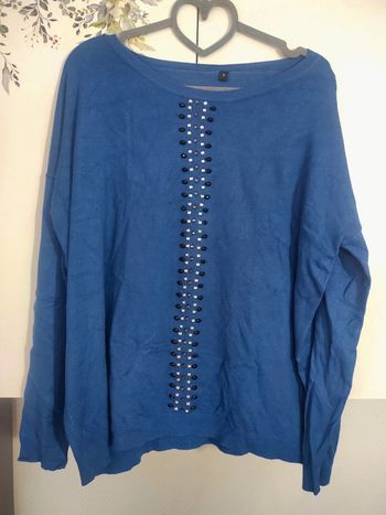 Haut manche longue bleu