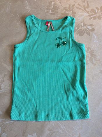 Débardeur Orchestra turquoise 4 ans