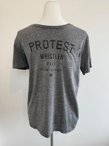 T-shirt Protest homme gris taille M très bon état