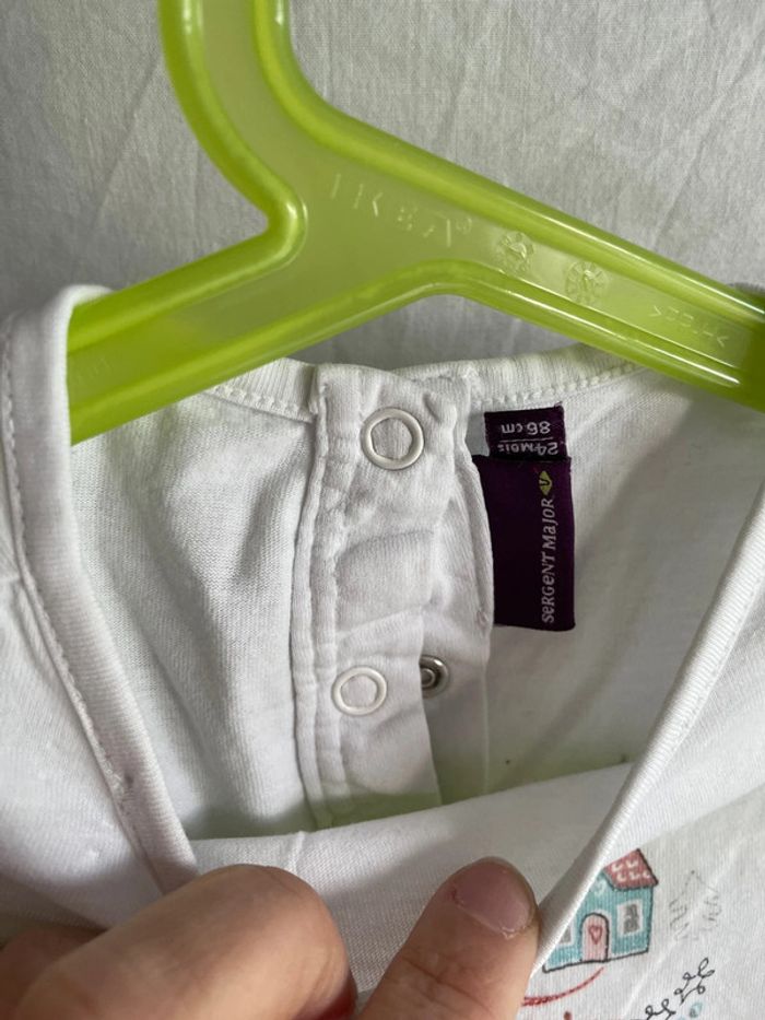 T-shirt 24 mois sergent major - photo numéro 3