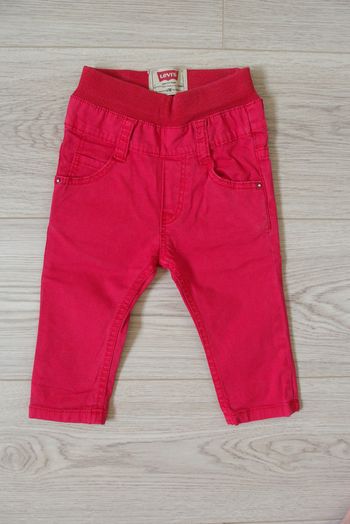Pantalon Levi's slim - Rouge - 6 mois