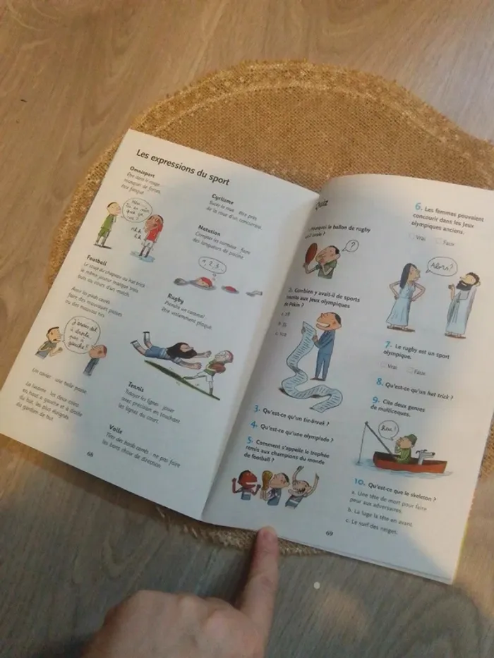 Livre sur le sport expliqué aux enfants - photo numéro 4