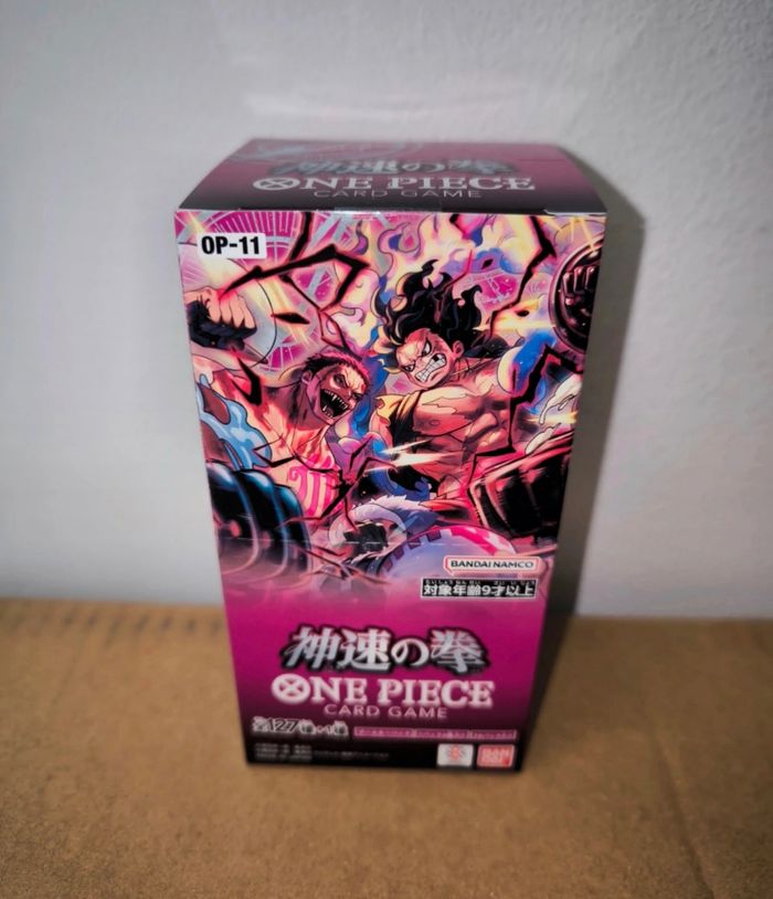 Booster box/Display One Piece Card Game OP11 Fist of God Speed | Japanese Manga