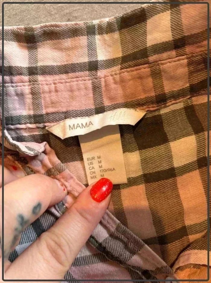Chemise taille 38 marque H&M mama - photo numéro 5