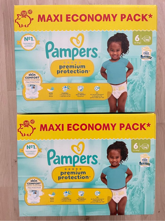 Pampers taille 6