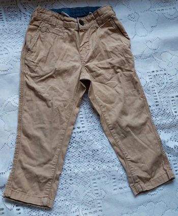Pantalon beige - confort et style, H&M, en très bon état, taille 12/18 mois
