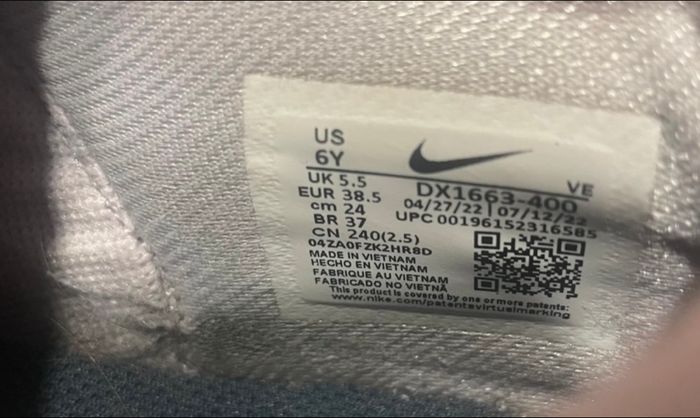 Nike Dunk mauve et grise - photo numéro 6