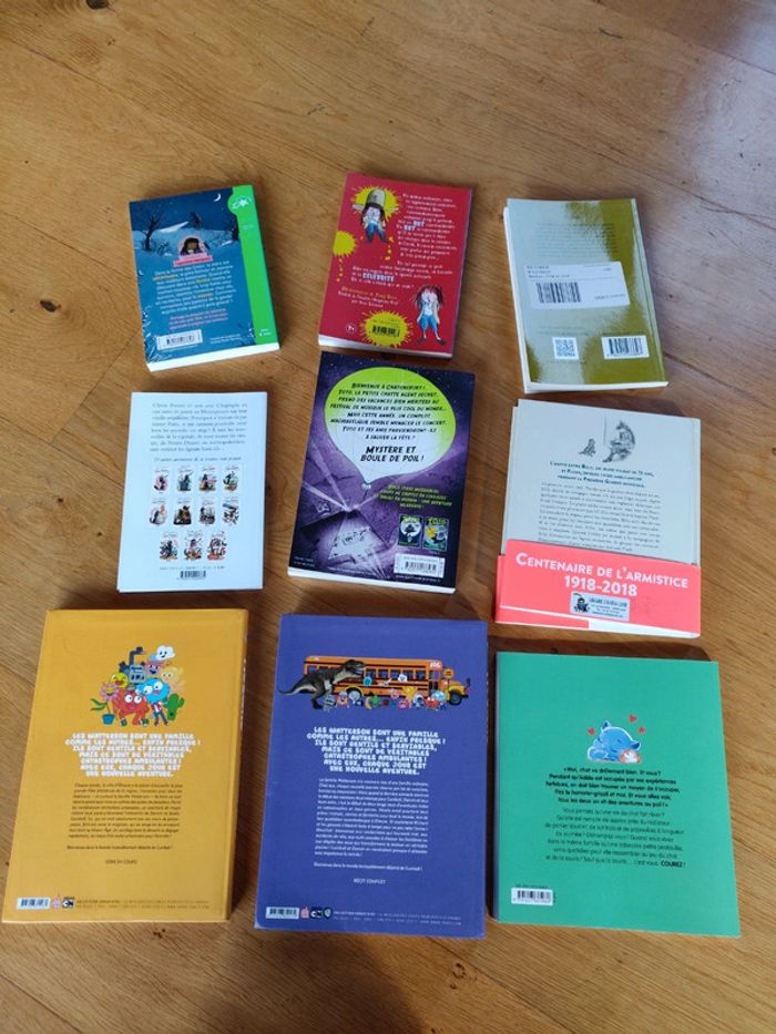 Lot de 9 livres enfants - photo numéro 2