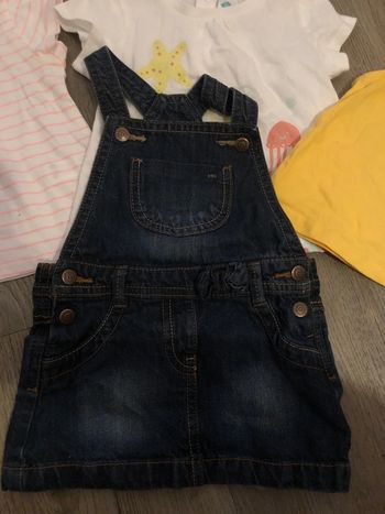 3 t-shirt + salopette