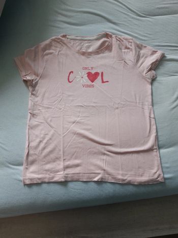 Tee shirt rose 12 ans
