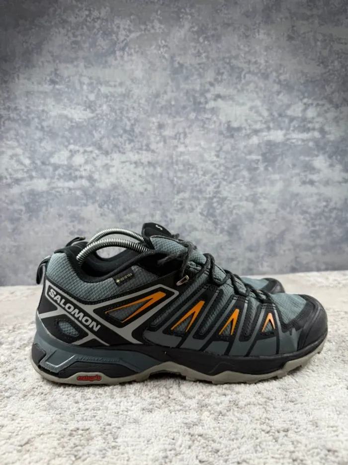 Salomon X Ultra Pioneer Gore-Tex - Black & Blue & Orange - photo numéro 3