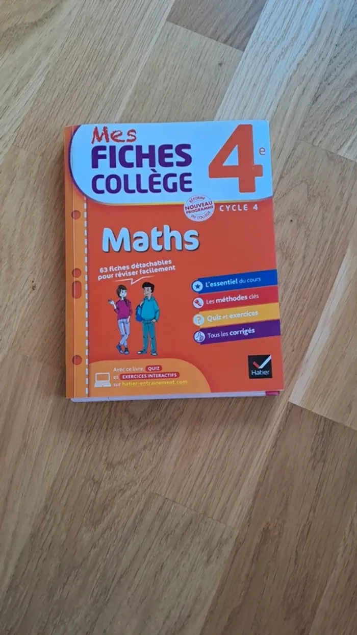 Ensemble de manuels pour accompagnement scolaire niveau 4e - photo numéro 9