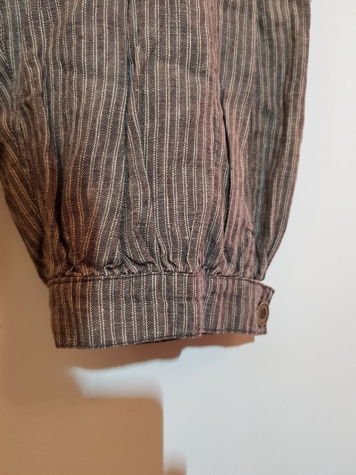 Sarouel Promod lin 38 gris - photo numéro 4