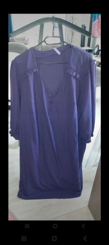 Robe violette Blancheporte neuve jamais portée taille 48