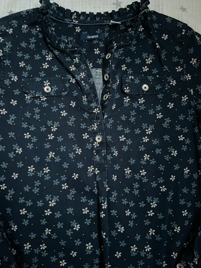 Robe chemise Okaidi - 10ans - photo numéro 3