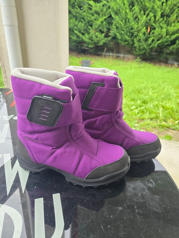 Après-ski/boote de neige 35/doudoune fille Quechua - photo numéro 2