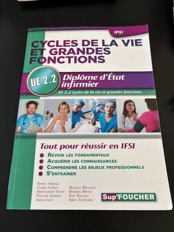IFSI - Cycles de la vie et grandes fonctions UE 2.2