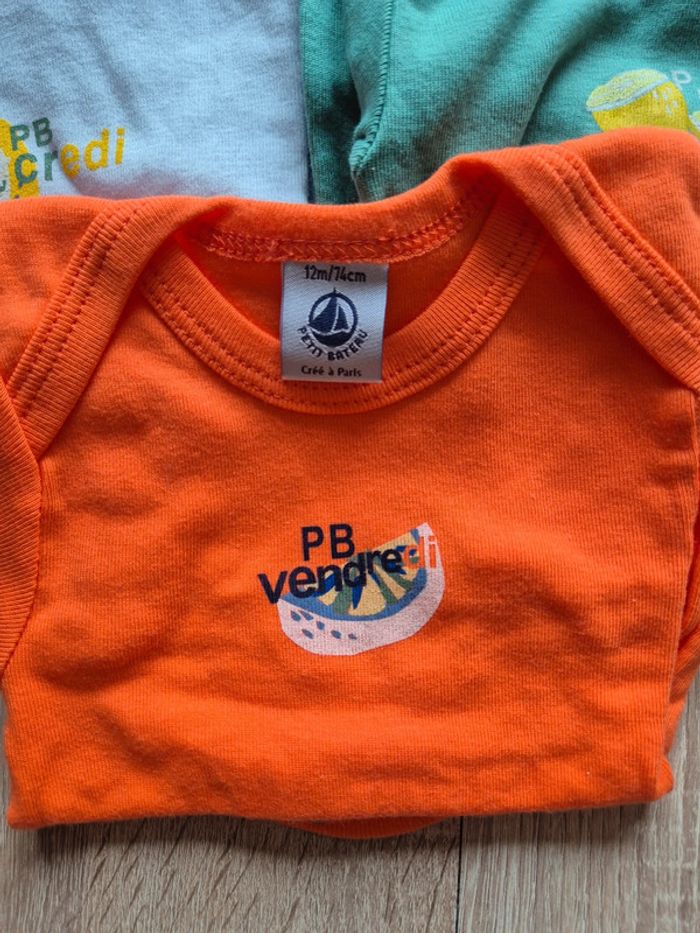 Lot bodies Petit Bateau - photo numéro 2