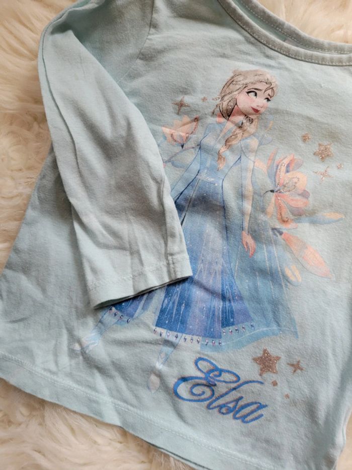 Tee-shirt Elsa 2ans - photo numéro 3