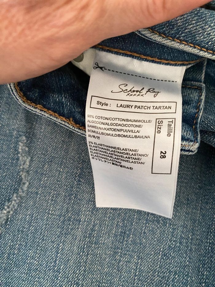 jeans vintage School Rag taille 28 US soit 28 en France - photo numéro 9