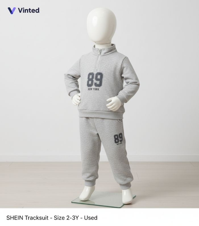 Ensemble Sweat Zippé + Pantalon Jogging Shein