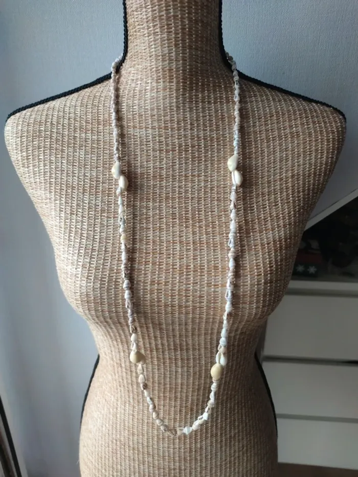 Collier coquillages neuf - photo numéro 2