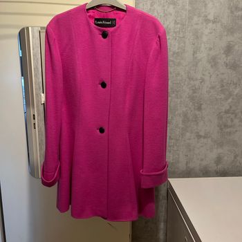 manteau  Fushia  LOUIS FERAUD taille 40