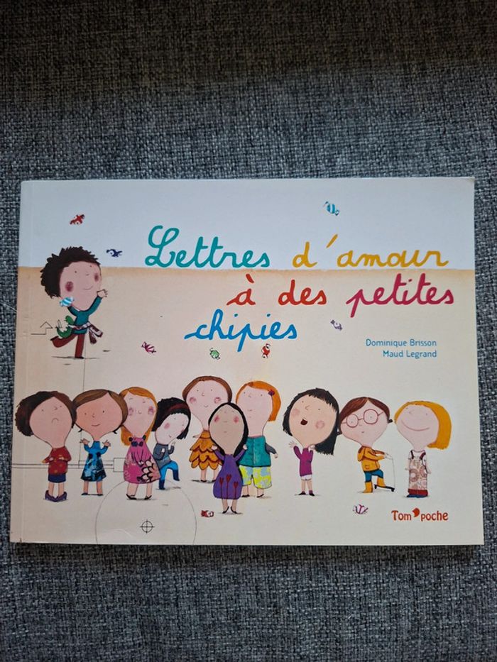 Livre enfants lettres d'amour à des petites chipies