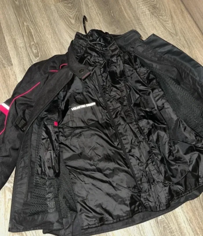 Veste de moto + cahouet V’Quattro femme TXL - photo numéro 10