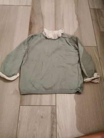 Pull fille Verbaudet 24 mois